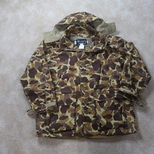 Vintage Mount N Prairie Bird Coat Duck Camo Hunting Jacket Mens XL water proof