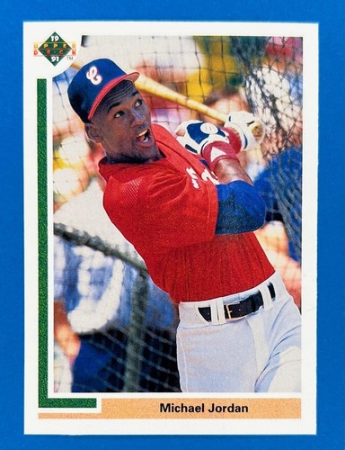 1991 UPPER DECK BASEBALL SET w/SP1 Jordan, Final Edition, Ryan/Aaron Heroes - Picture 3 of 8