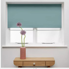 2 for £10 - Argos Home Blackout Roller Blinds 2ft - Egg Shell  - 60cm x 160cm