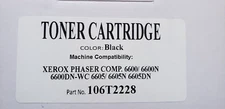 For XEROX 6600 WC 6605 6600 BLACK NEW SEALED Laser TONER