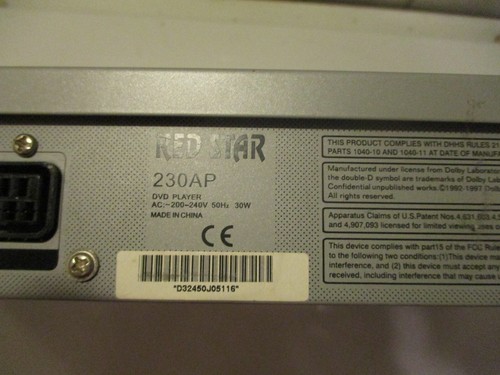 dvd player SCART optical coaxial analog Ausgang silber S-Video m. Fernbedienung - Bild 3 von 7
