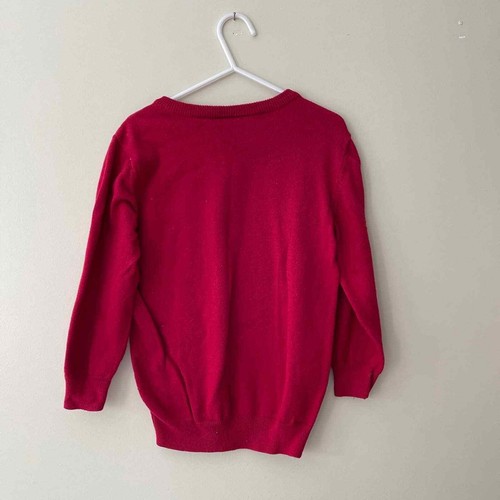 Children’s Place Red And Gray Sweater Size 5T - Picture 3 of 4