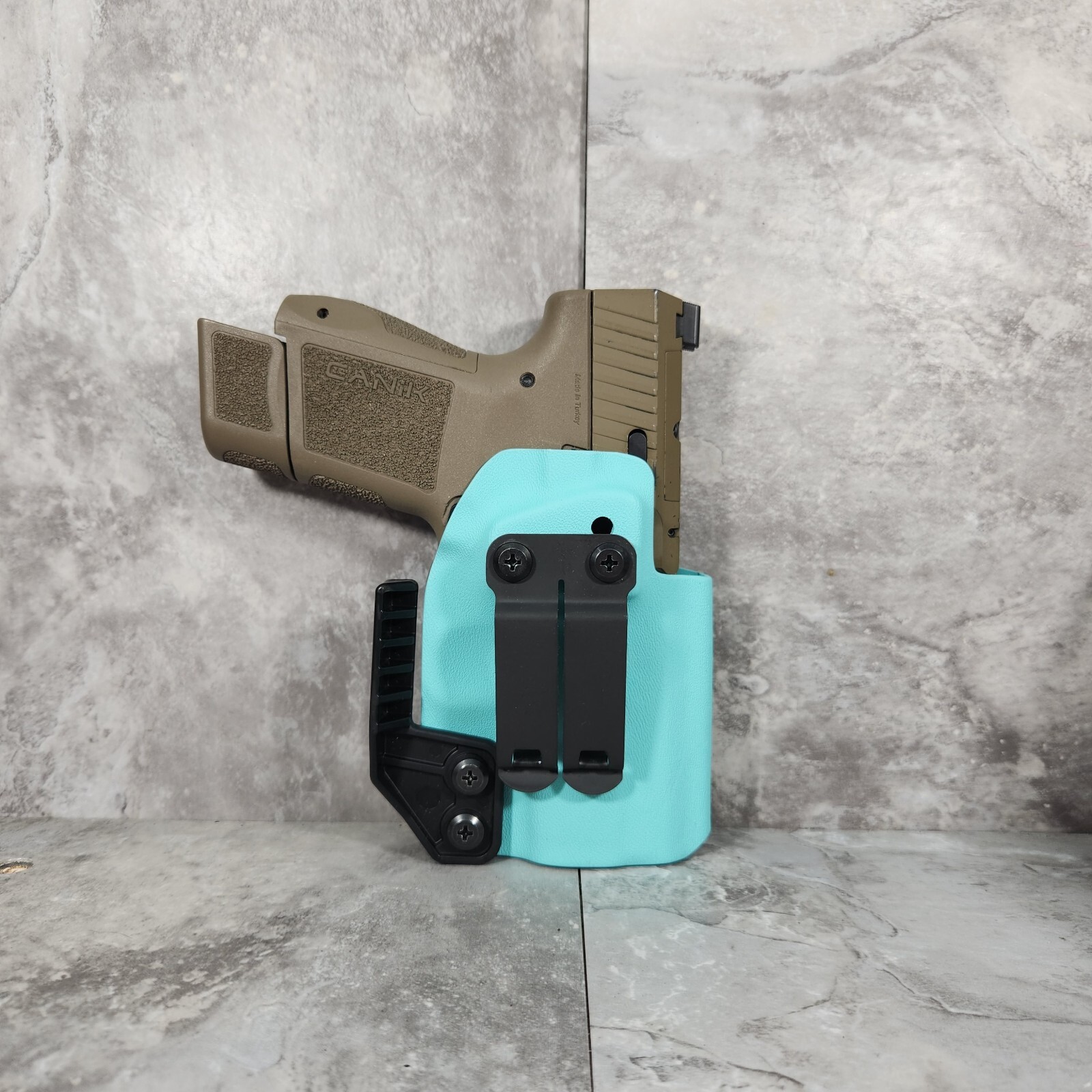 Light Blue IWB Holster with Mono Block & Claw - Choose Your Model