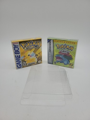 20x Gameboy Gameboy Color Gameboy Advanced Box Protectors Plastic Covers - Picture 6 of 6