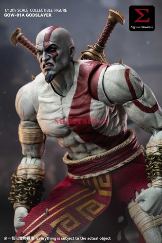 SIGMA STUDIOS GOW-01A 1/12 The God Kratos Ghost of War Action Figure Toy Presale - Picture 6 of 9