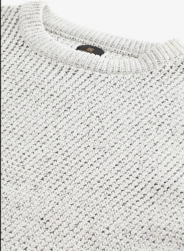 Suéter suéter jersey con textura de chenilla cuello redondo para hombre caballeros niños - Imagen 8 de 10