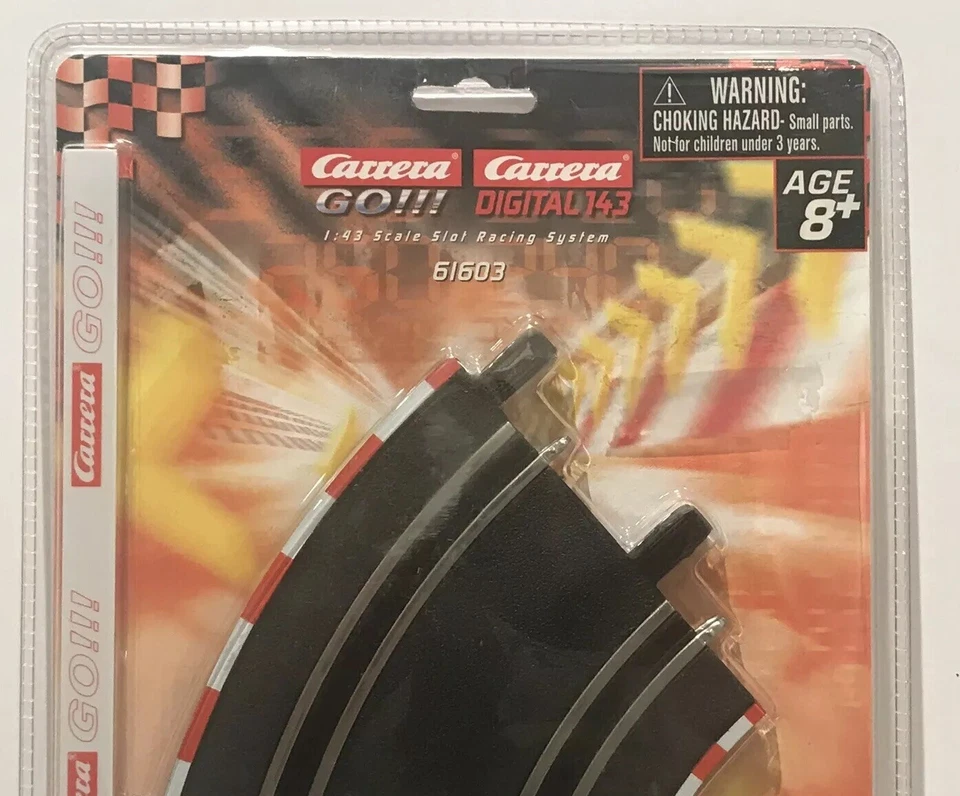 Carrera 61603 GO curva 1/90 - 2 secciones para pistas de coches slot escala 1/43 Foto 2 de 4
