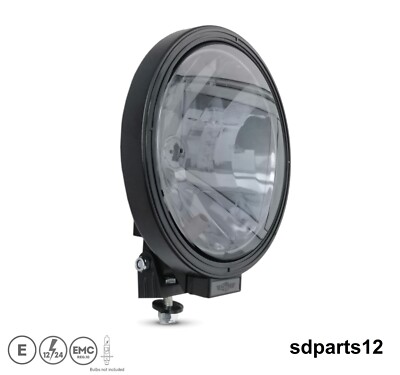 Scheinwerfer Halogen 12V 24V Rauch Rund Projektor Lang Tragend+Nachtlicht Ece