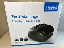 RENPHO Foot Massager Machine with Heat Shiatsu Deep Kneading NEW RF-FM059