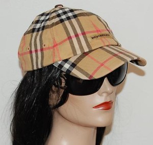 burberry nova check cap