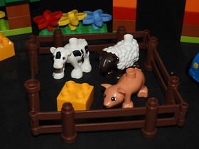 LEGO DUPLO MY FIRST PLAYHOUSE 10616 & MY FIRST FARM 6141 COMPLETE