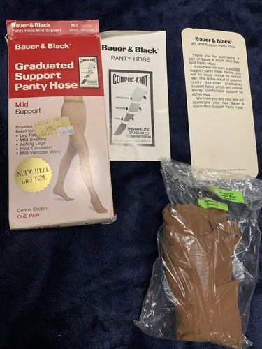 Bauer & Black Graduated Support Panty Hose - Picture 3 of 4