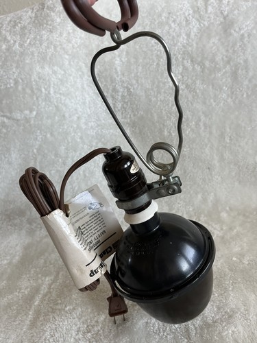 Rare Vintage Photographic Safelight Clamp-on Portable Lamp U.S.A. Safe-shock - Bild 5 von 9