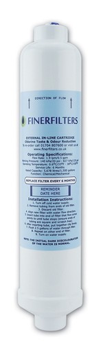 Sistema de filtro de agua debajo del fregadero con filtro push fit en línea y elección de grifo - Imagen 43 de 44