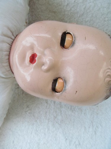 CUTE Vintage USA Ideal Composition & Cloth Doll 20" - Picture 8 of 18