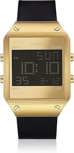 GUESS RADAR W0595G3 MENS DIGITAL CHRONOGRAPH ALARM WATCH LCD BRAND NEW - Picture 4 of 5