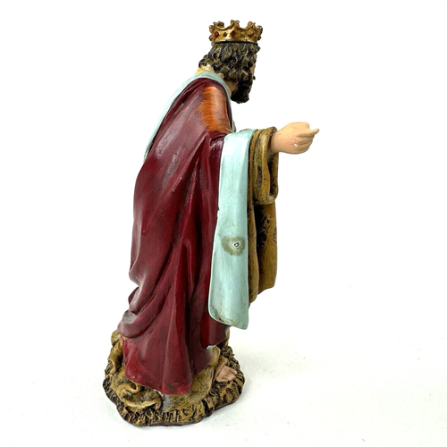 Replacement Ceramic Wise Man for Kurt Adler 6" Resin Nativity 7pc FIGURE ONLY - Picture 2 of 10