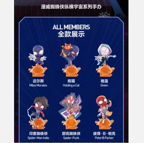 Figura confirmada caja ciega Spider-Man Across The Spider-Verse Series - Imagen 7 de 29