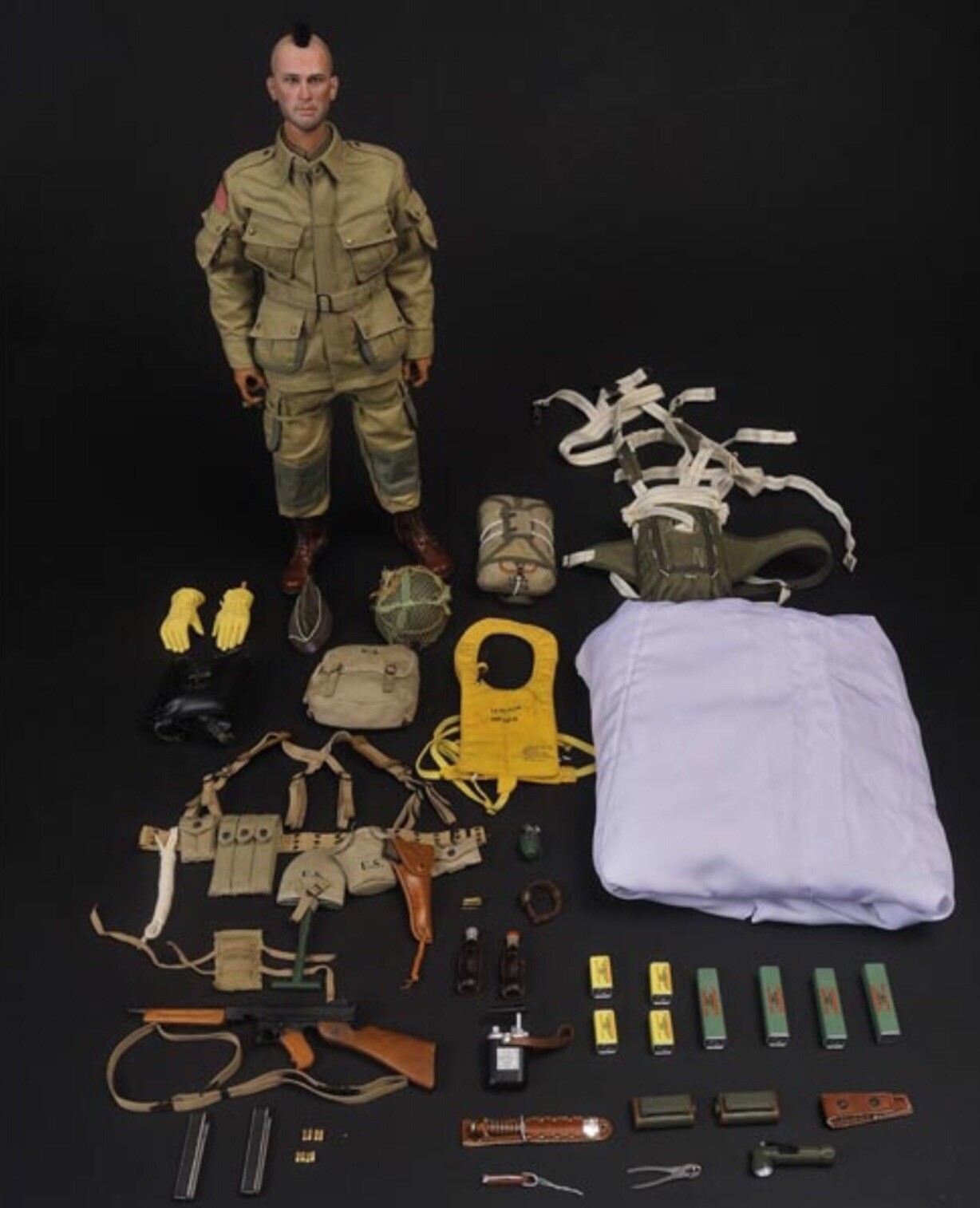 1 6 Soldier Story US 82 Estrella Trek Airborne Paracaidista teniente paracaídas Día D NUEVO RARO 1 6 Soldier Story US 82 Estrella Trek Airborne Paracaidista teniente paracaídas Día D NUEVO RARO