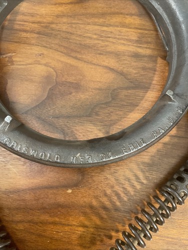 Griswold #8 CLOWS Cast Iron Waffle Iron #234 VHTF Needs Cleaning - Picture 11 of 11