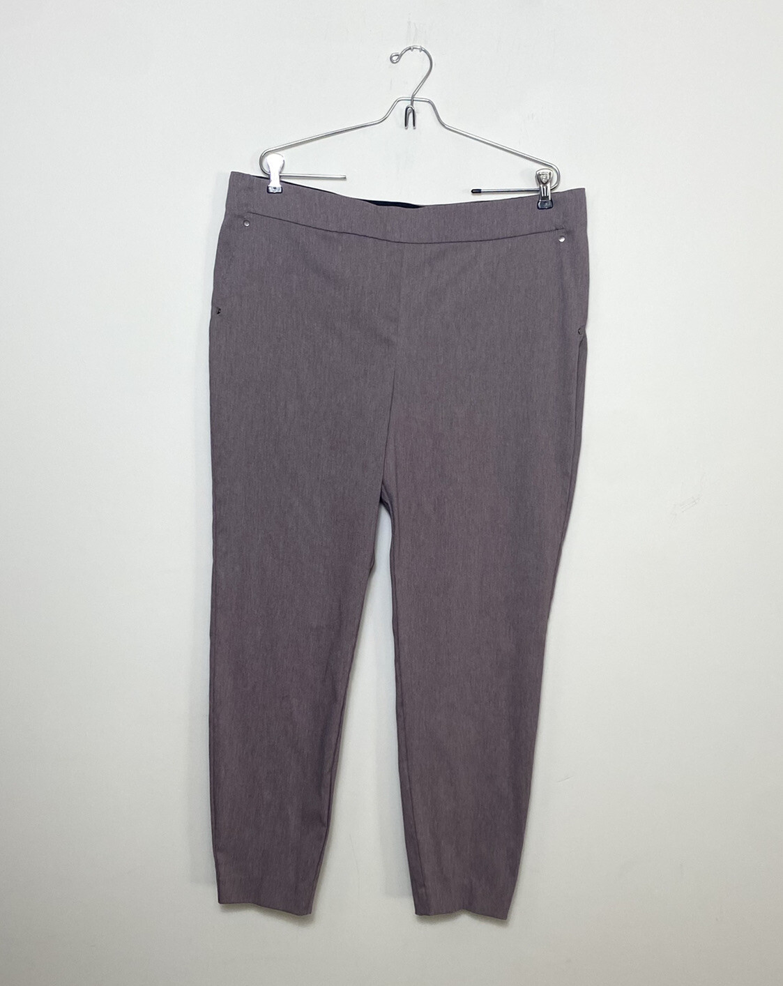 Maurices Pull On Stretchy Dress Pants Purple Work Career Business Sz XXL |  eBay