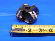 SECO 3" O.D. FACE MILL R220.47-02.00 3/4 PILOT 5/16 KEY HOLDS 4 INSERTS 3.0