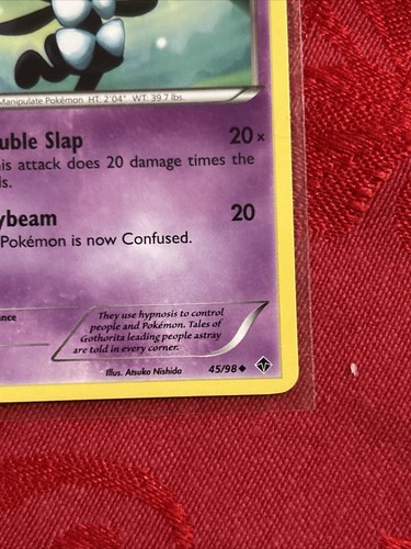 Gothorita 45/98 Pokémonkarte (Emerging Powers Set) - fast neuwertig zum Ärmel - Bild 5 von 7