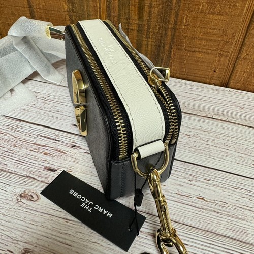Marc Jacobs tracolla snapshot in pelle - nuova nera multi - Foto 4 di 6