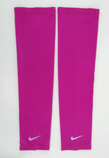 Nike Lightweight Sleeves Adult L/XL DRI-FIT Running Active Pink/Silver