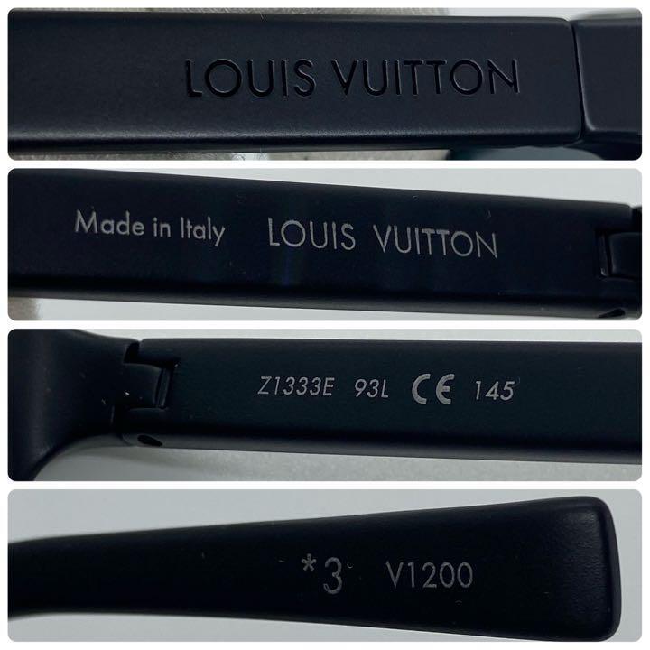 Louis Vuitton サングラス Z1333E ブラック Louis Vuitton LV Waimea Z1333E sunglasses monogram