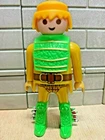 PLAYMOBIL Personnage Série TV Chevalier Dragon Volant 01 CUSTOM RARE VINTAGE