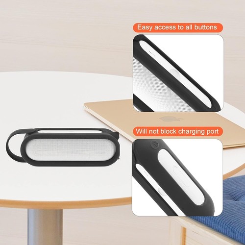 Lightweight Silicone Cover for Beats Pill+ Speaker - Case with Straps, Classic - Picture 5 of 6
