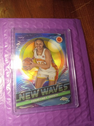 /50 Topps Chrome McDonalds All American Courtney Ogden New Wave Gold Refractor - Picture 2 of 5