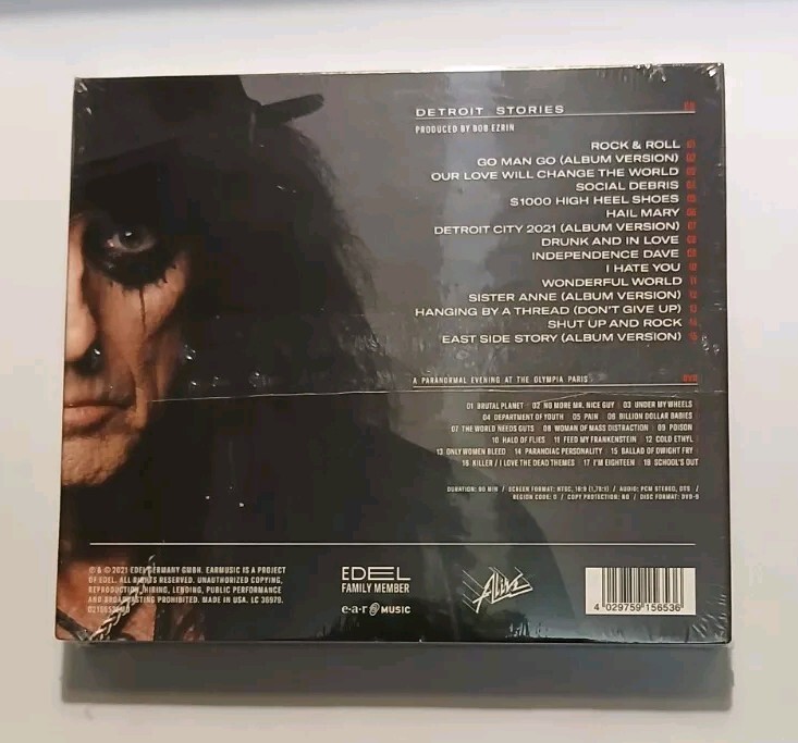 Alice Cooper ~ Detroit Stories [New CD] Limited Edition