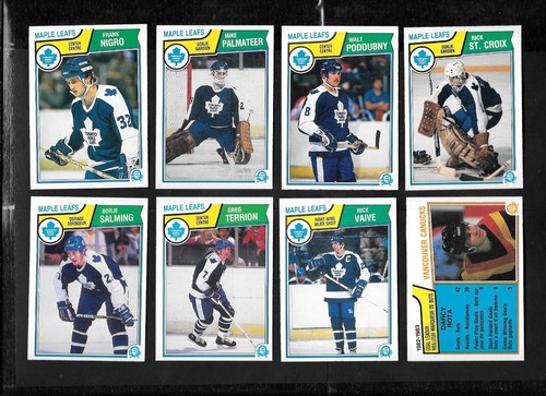 1983-84 OPC 83-84 O PEE CHEE NHL HOCKEY CARD 265-396 & WRAPPER SEE LIST - 第 158/267 張圖片