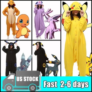 anime pokemon pikachu kigurumi adults cosplay costume one piece