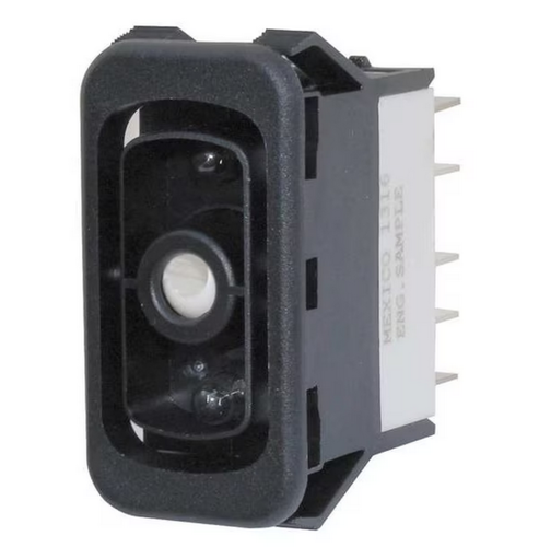 Fits For Peterbilt Rocker Switch Button Big Rig Trucks 7 Pin Momentary- White - Picture 3 of 5