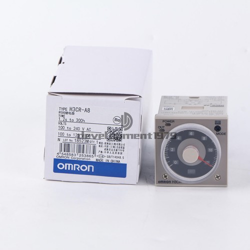1PC NEW OMRON H3CR-A8 TIMER,8 PIN,100-240VAC,100-125VDC - Picture 8 of 18