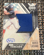Marco Luciano 2017 Elite Extra Edition Silhouettes Jersey Auto Rookie #45/99
