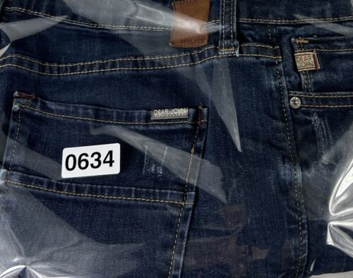 Dear John Jeans 30P Womens Playback Comfort Straight Low Rise Blue Denim - Picture 10 of 10