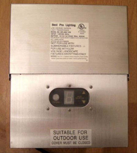 60 150 300 600 Watt Low Voltage Landscape Light Transformer 12-15 Volt Multi-Tap - Picture 24 of 29