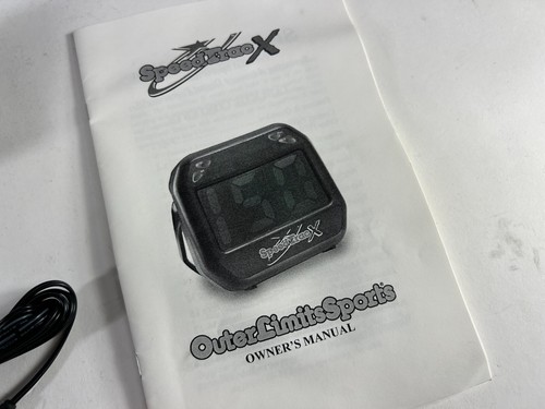 SpeedTrac X Radar Gun 52000 - Monitor digitale della velocità sportiva (da riparare) - Foto 3 di 12