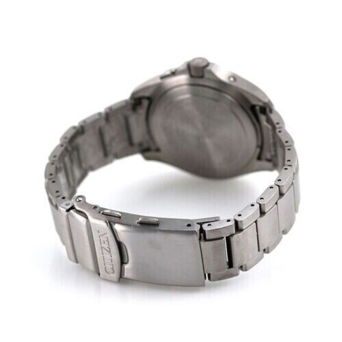 Citizen AT6080-53L Promaster EcoDrive Titanium Solar Men's Watch Silver Japan - Picture 10 of 12