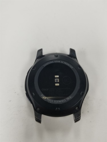 Samsung GEAR S3 FRONTIER 46MM BLACK SM-R760 (BLUETOOTH) SMARTWATCH (VERY GOOD) - Photo 5 sur 6