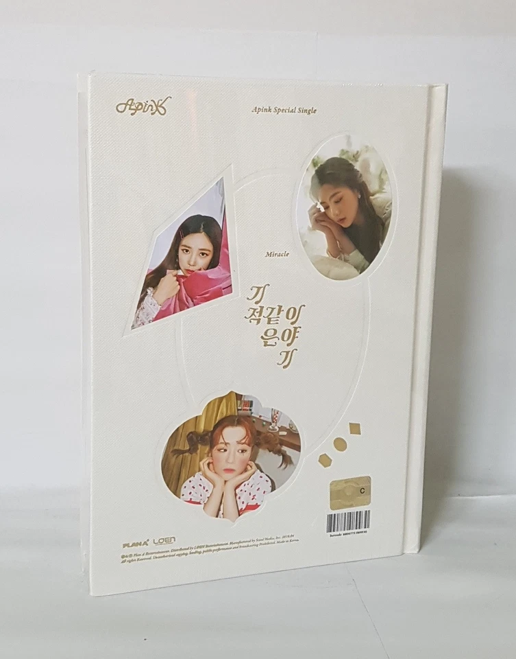 K-POP APINK Special Single Album [MIRACLE] Random Ver. CD+208p P.Book+Photocard  Foto 3 de 4
