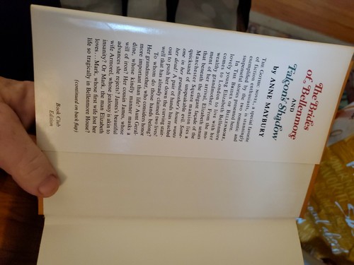 The Brides Of Bellenmore And Falcon's Shadow By Ann Maybury 2 Gothic novels - Picture 2 of 5