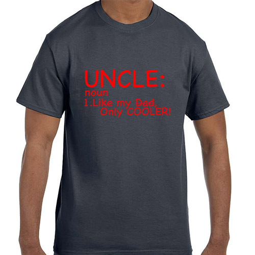 Lustiges T-Shirt Humor Onkel Definition Like My Dad Only cooler - Bild 5 von 20