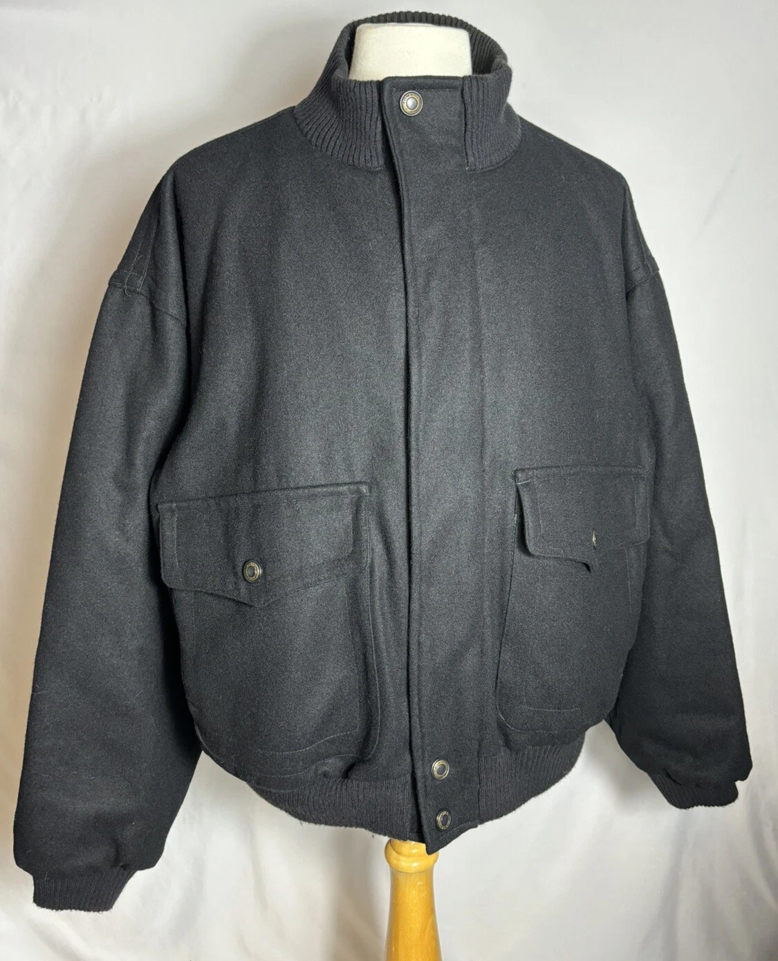Wool Bomber Jacket Unisex Toma Brand