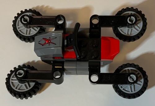Lego Super Heroes #76004 Spider-Man Spider Cycle Chase Incl Instructions NO MFs - Picture 11 of 14