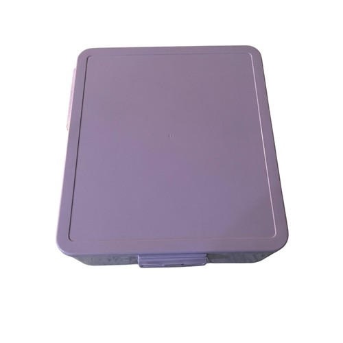 Fiambrera todo en uno Pottery Barn Kids Bento insertada lavanda envío gratuito